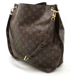Louis Vuitton-Louis Vuitton Monogram Metis Shoulder Bag-Brown