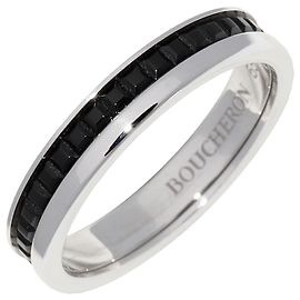 Boucheron Quatre Ring K18WG in schwarzem PVD Schwarz