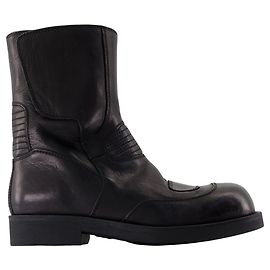 Maison Martin Margiela Botines - MM6 Maison Margiela - Cuero - Negro Negro