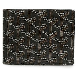Goyard Saint Thomas PVC Bifold Wallet Black