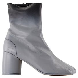 Maison Martin Margiela Bottines - MM6 Maison Margiela - Cuir - Noir Noir