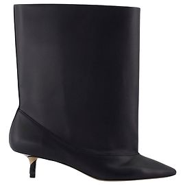 Tourni Ankle Boots - Jacquemus - Leather - Black Black