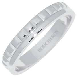Boucheron Quatre Radiant Ring K18WG Weiß