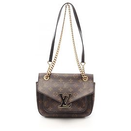Sac à épaule Monogram Passy de Louis Vuitton Marron