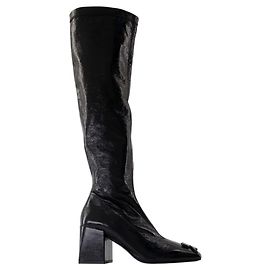 Reedition Ac Boots - Courreges - Leather - Black Black