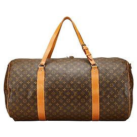 Bolsa Boston Monogram Polochon Louis Vuitton Marrom