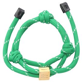 Pulseira de tecido dourado Miu Miu Dourado Metálico