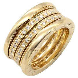 Bulgari Bague Bvlgari B-zero1 en or 750 avec diamants, taille 10 Doré
