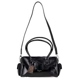 Louis Vuitton-Louis Vuitton Monogram Canvas Speedy Cargo Vibe Bag in Black Leather -Black