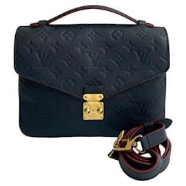 Louis Vuitton-Louis Vuitton Pochette Metis Monogram Empreinte 2way bag-Blue,Other