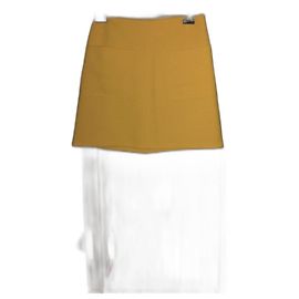 CAROLL Jupe courte jaune Jaune