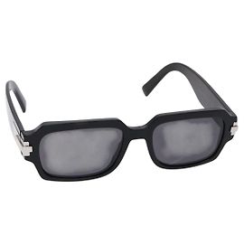 Gafas de sol Christian Dior de plástico negro Auth am8987V Negro
