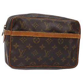 LOUIS VUITTON Clutch Compiegne 23 M51847 Auth LV 137806 Monogramm