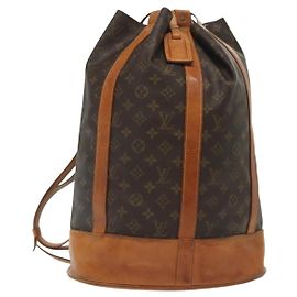 LOUIS VUITTON Bolsa de Hombro Monogram Randonnee GM M42244 LV Auth 138443 Monograma