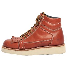 JW Anderson Bottines à lacets marron - taille EU 38 (UK 5) Marron