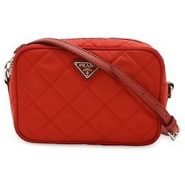 Borsa a Spalla Triangle Prada Rosso