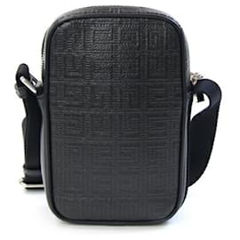 Givenchy-Givenchy Black Leather Shoulder Bag-Black