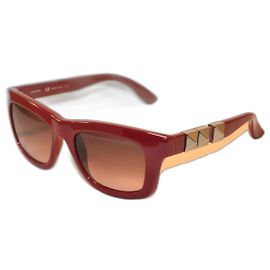 Valentino gafas de sol Roja Burdeos