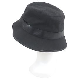 Gucci GG Marmont GG canvas polyester bucket hat Black
