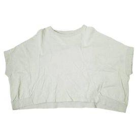Autre Marque ESTROISLOSE Mini Urake Cropped Big Sweatshirt Grau