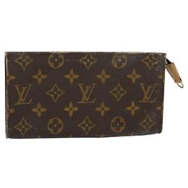 LOUIS VUITTON Monogram Bucket GM Accessory Pouch LV Auth 134663 Monogram