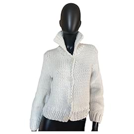 Pull Mm6 Gris en Coton Gris
