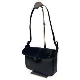Bolsa de couro vintage Givenchy azul marinho Azul marinho