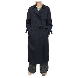 Gabardina Burberry Azul Marino Azul marino
