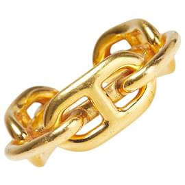 Anello per sciarpa Chaîne d'Ancre di Hermès D'oro