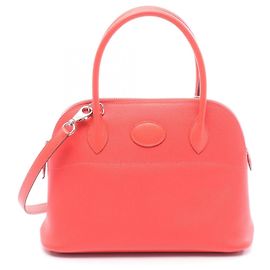 Hermès Hermes Bolide 27 Handbag Red