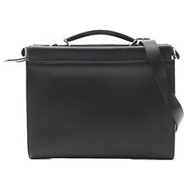 Sac à main Fendi Peekaboo Fit Noir