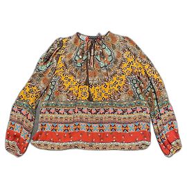 Blusa Etro in seta multicolore Multicolore