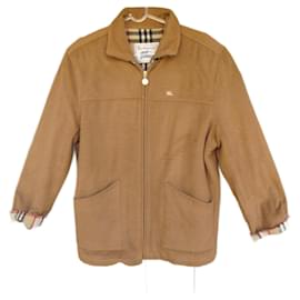Burberry Wool Jacket Light Brown Light brown