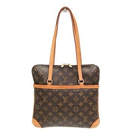 Borsa a spalla Louis Vuitton Monogram Coussin GM M51141 per donne Marrone
