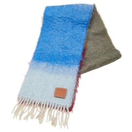 Sciarpa a righe Anagram Loewe Multicolore