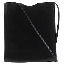 Hermès Hermes Onimaitou Handbag Leather Black