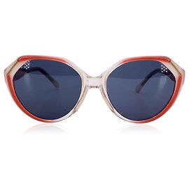 Yves Saint Laurent Vintage Plastic Sunglasses Red