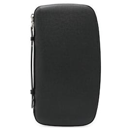 Louis Vuitton-Organizador Louis Vuitton Atoll Taiga - Estojo de Viagem-Preto,Cinza