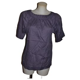 Top See by Chloé de algodón morado oscuro Talla 42 Morado oscuro