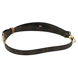 Louis Vuitton-Louis Vuitton Adjustable Shoulder Strap Monogram Canvas 16mm-Brown