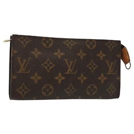 LOUIS VUITTON Monogramma Secchiello GM Pochette Accessorio LV Auth 139629 Monogramma