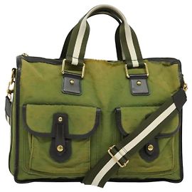 LOUIS VUITTON Sac Mini Monogram Marie Kate 48H TST Khaki M42342 Auth 139914 Kaki