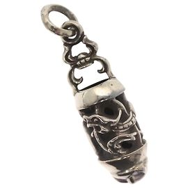 Collar Chrome Hearts Celtic Roller Top en plata Ag925 Auth 138903M Plata