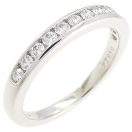 Tiffany & Co Anel Tiffany em meia-lua com configuração de canal Outro