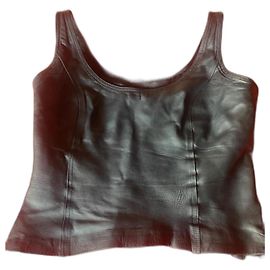 Loewe Lambskin Top Black Black