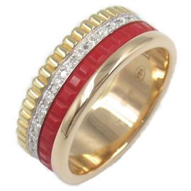 Anillo Boucheron Quatre con Diamante Rojo Roja Otro