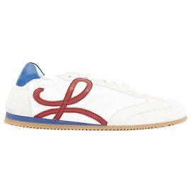 Loewe red blue ballet runner sneakers White