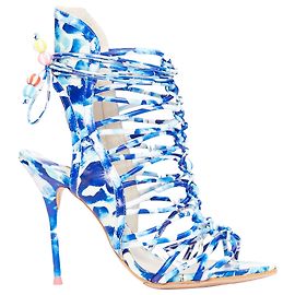 Sophia Webster blue printed cage heels Multiple colors
