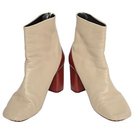 Céline Botas bicolor Celine Castaño Beige