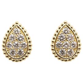 Pendientes pequeños de diamante Serpent Bohème de Boucheron Otro